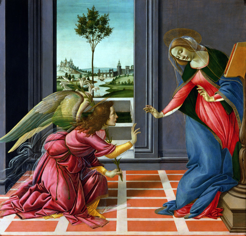 Anunciação  - Botticelli